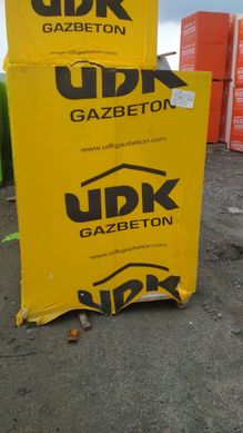 Газоблок UDK Дніпро 100х200х600 (100шт в палеті)