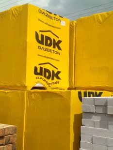 Газоблок UDK Днепро 100х200х600 (100шт в палетте)