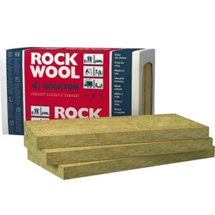 Утеплитель, ROCK WOOL фасад 135щ 1200 x 600 ч 100 1,44м2